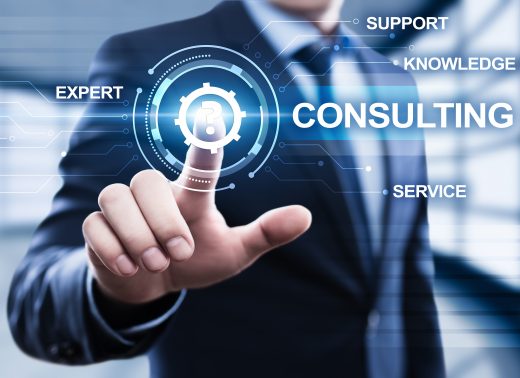Consulting Expert Advice Support Service Business concept.